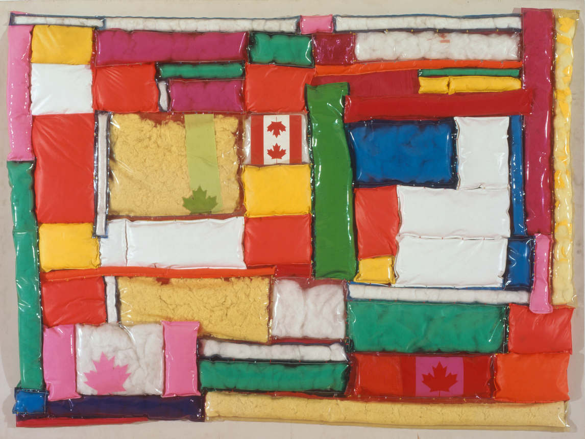 Art Canada Institute, Joyce Wieland, Confedspread, 1967