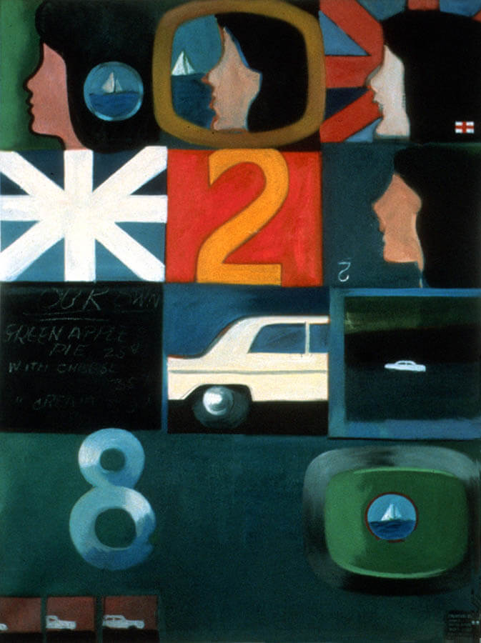 Art Canada Institute, Joyce Wieland, The Battery, 1963