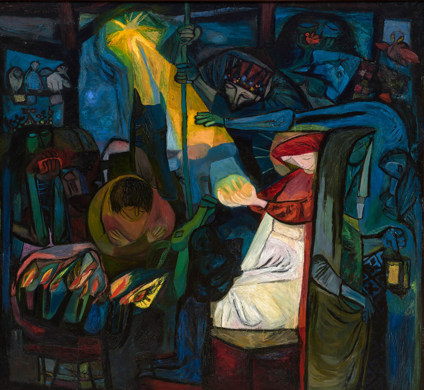 Oscar Cahén, L’adoration, 1949 