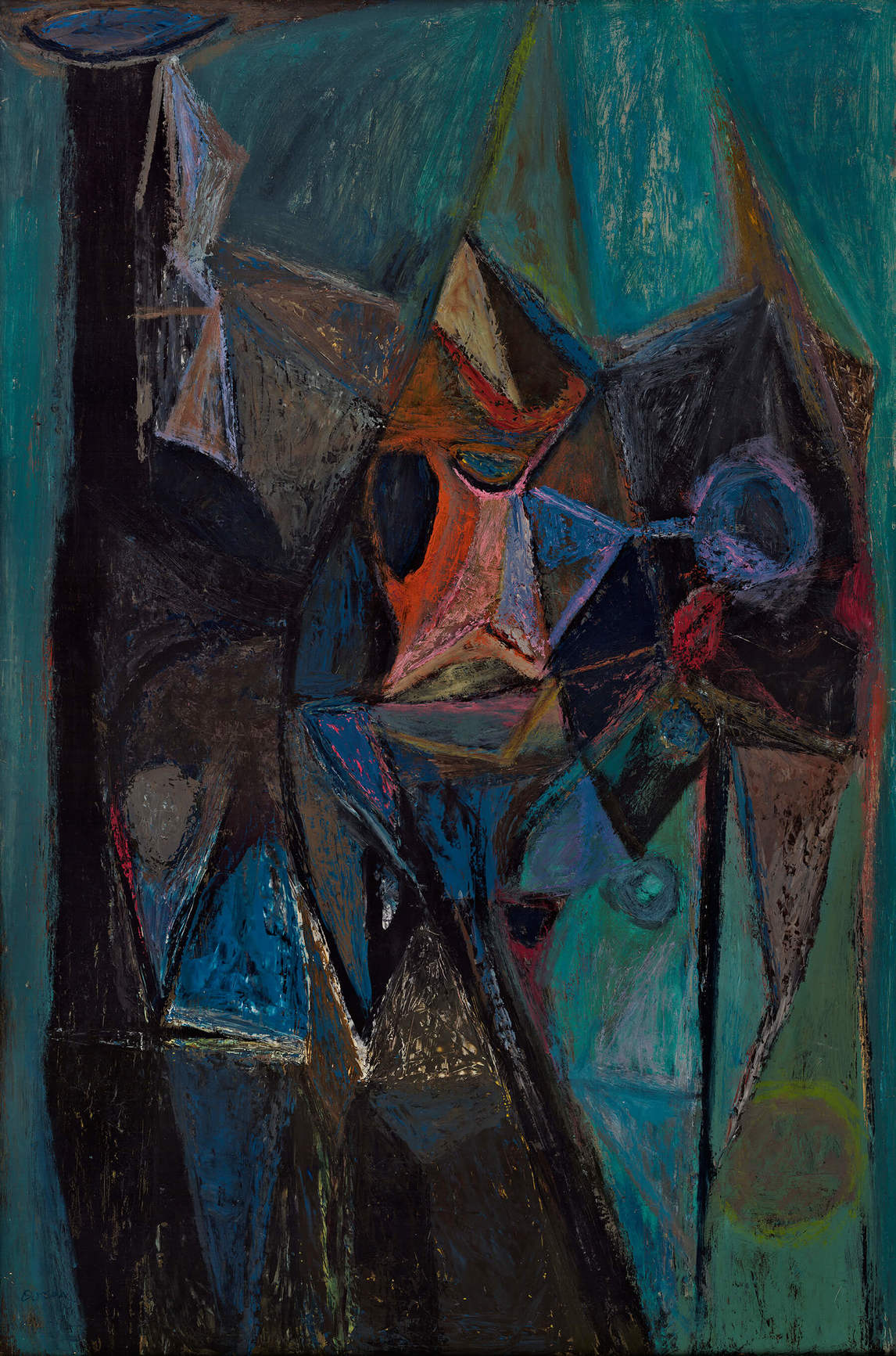 Art Canada Institute, Oscar Cahen, Masque (181), 1950