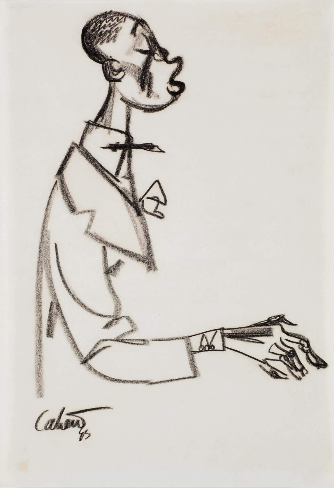 Art Canada Institute, Oscar Cahen, Untitled (Piano Player), 1943