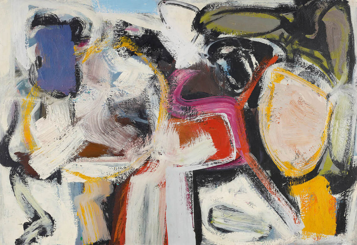 Art Canada Institute, Oscar Cahen, Untitled (616), 1956