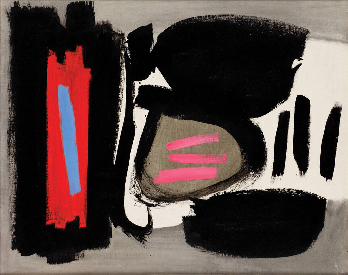 Art Canada Institute, Oscar Cahen, Untitled (384), 1956