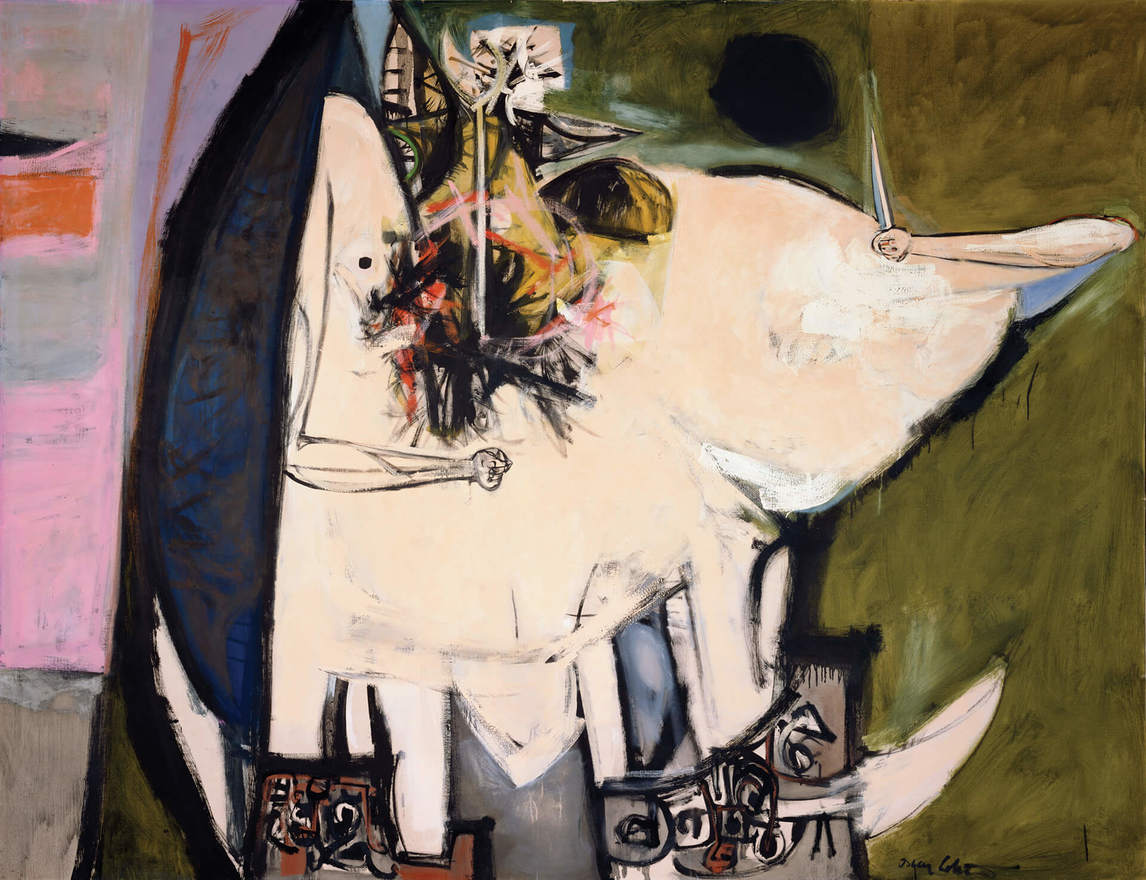 Art Canada Institute, Oscar Cahen, Warrior, 1956