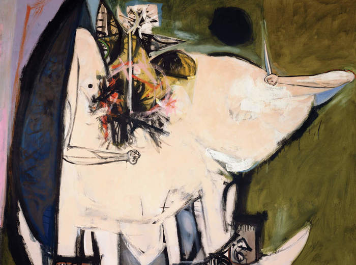 Oscar Cahén, Guerrier, 1956 