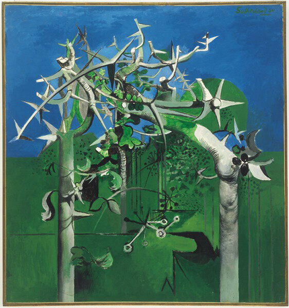 Art Canada Institute, Graham Sutherland, Thorn Trees, 1945