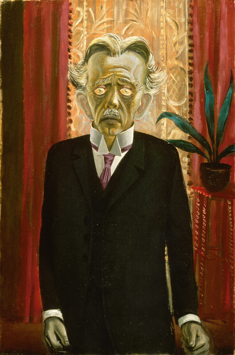 Art Canada Institute, Otto Dix, Portrait of Dr. Heinrich Stadelmann, 1922