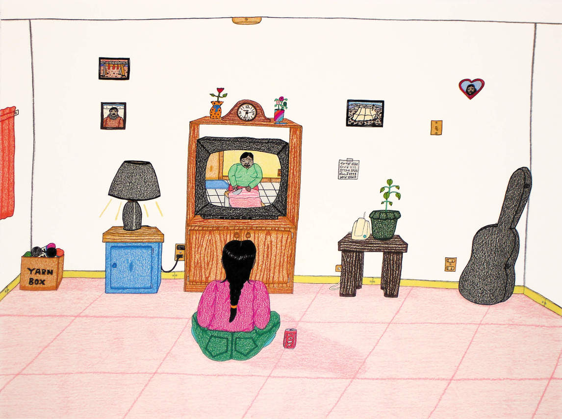 Art Canada Institute, Annie Pootoogook, Untitled, 2006