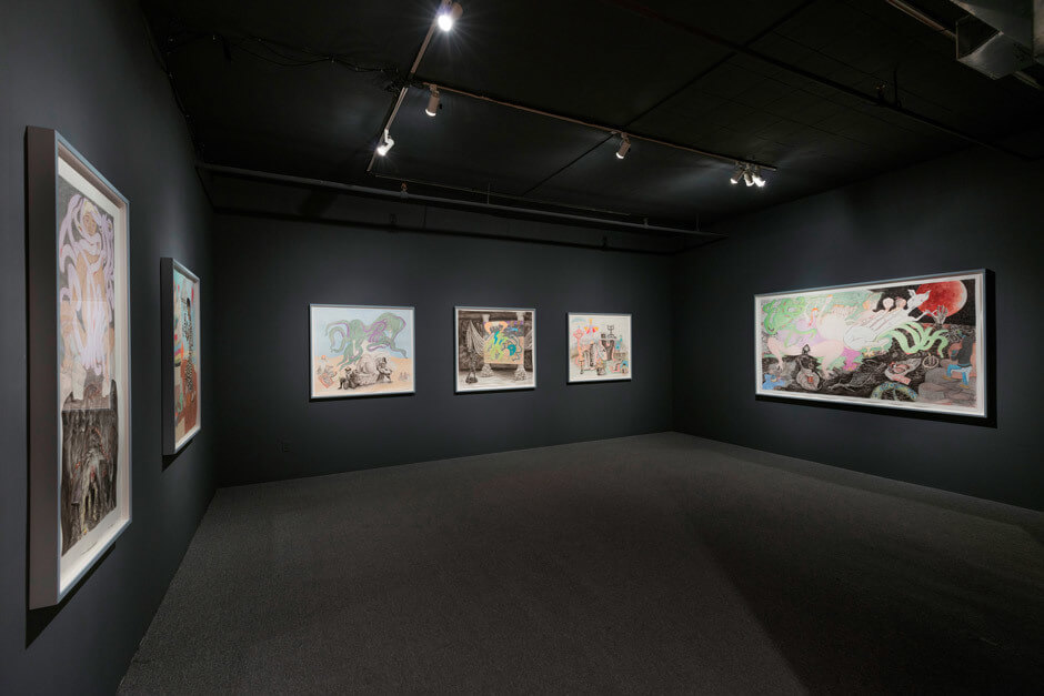 Art Canada Institute, Paul Literland, installation view of Universal Cobra at Pierre-François Ouellette art contemporain, Montreal, 2015