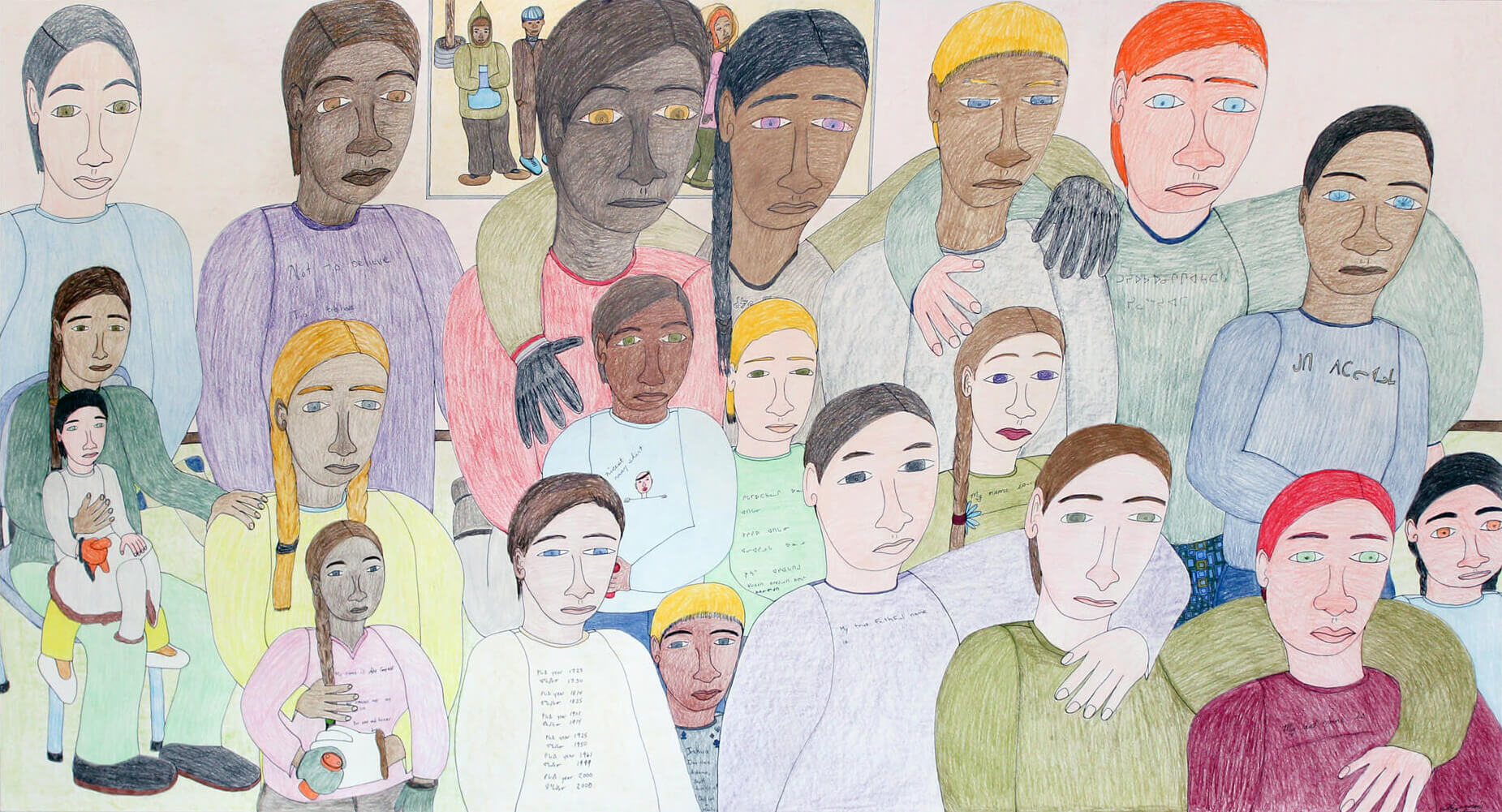 Art Canada Institute, Shuvinai Ashoona, Audience, 2014