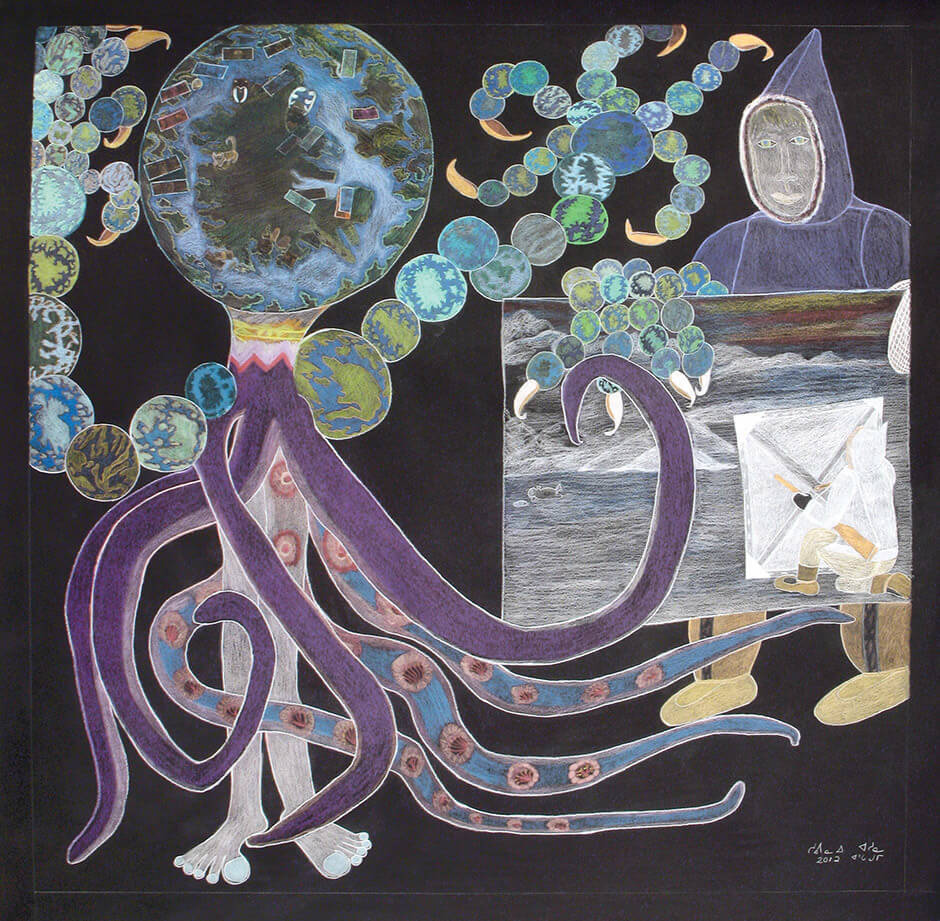 Art Canada Institute, Shuvinai Ashoona, Earth Transformations, 2012