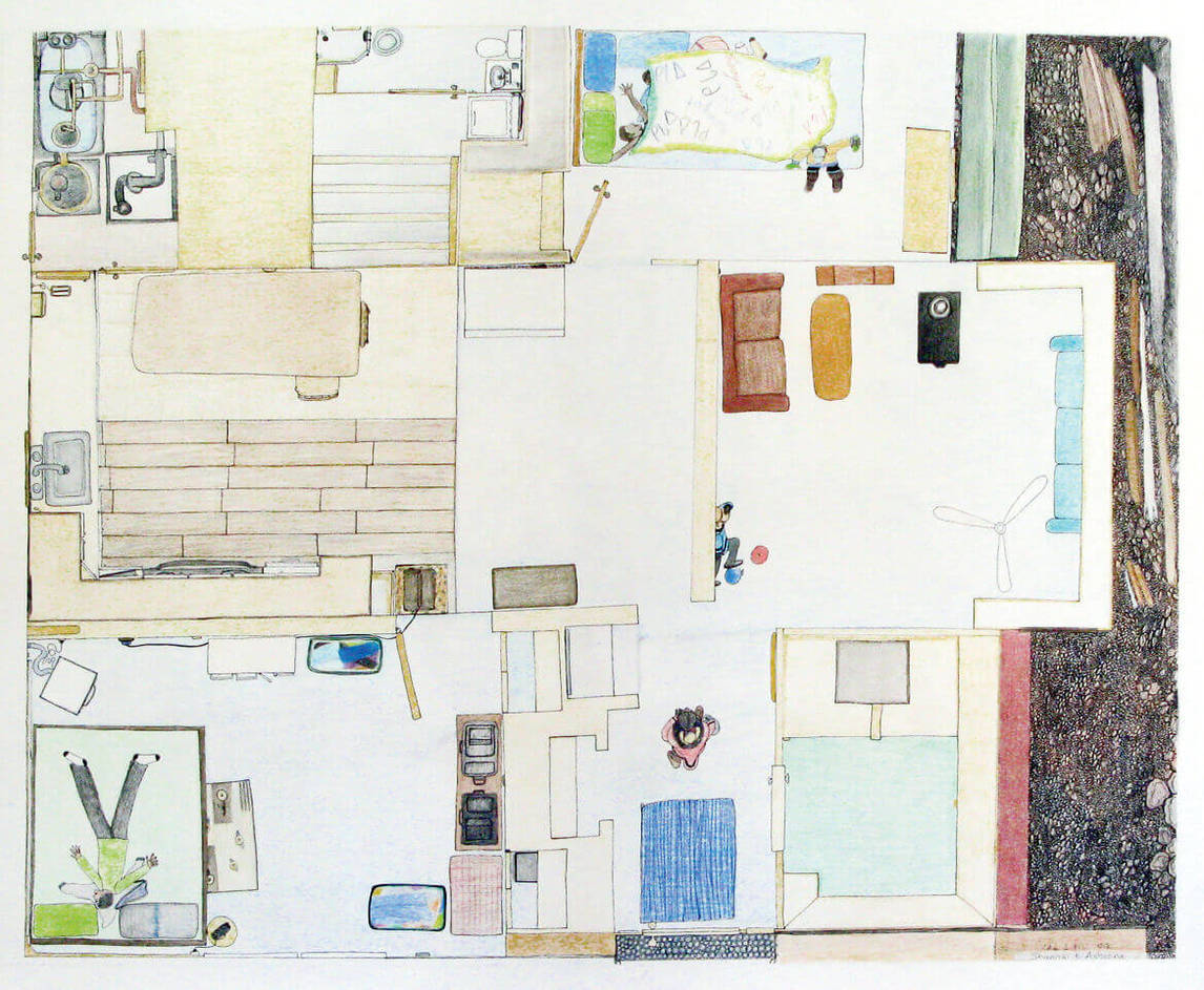 Art Canada Institute, Shuvinai Ashoona, Shuvinai’s World—At Home, 2012
