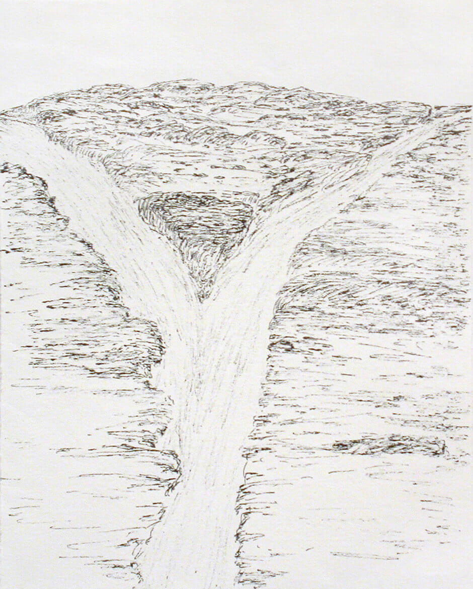 Art Canada Institute, Shuvinai Ashoona, Waterfall, 1993–94