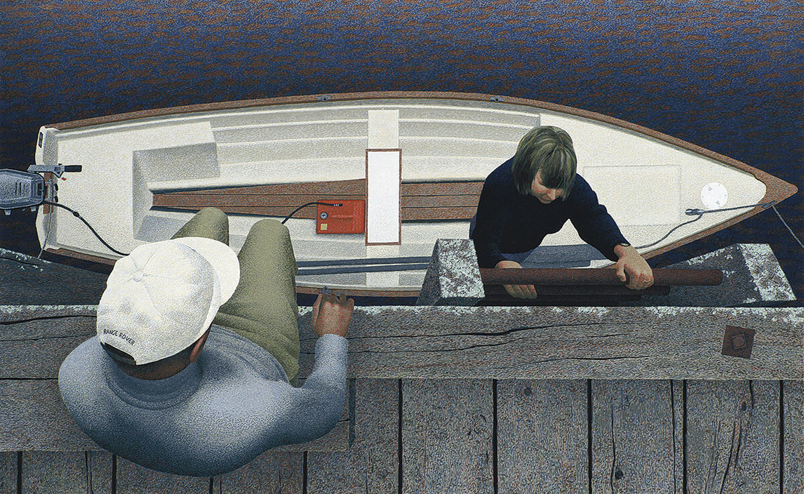 Art Canada Institute, Alex Colville, Embarkation (Embarquement), 1994