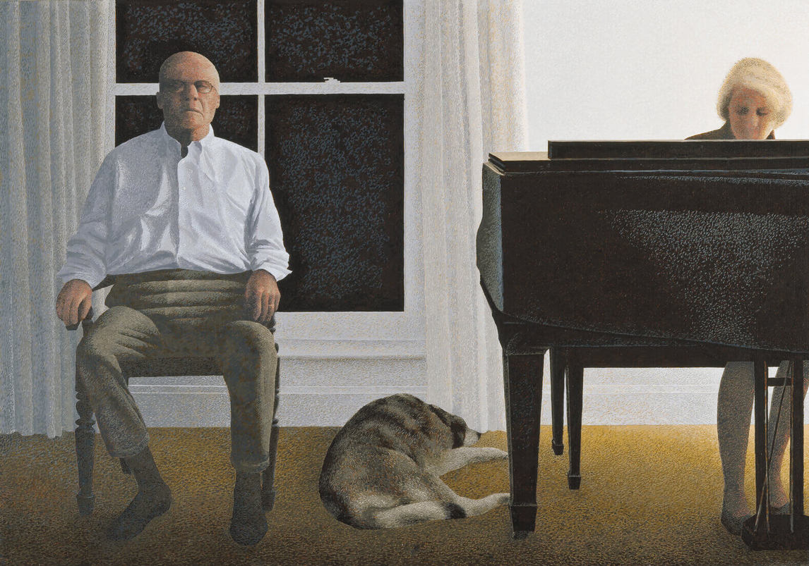 Art Canada Institute, Alex Colville, Living Room (Salle de séjour), 1999-2000