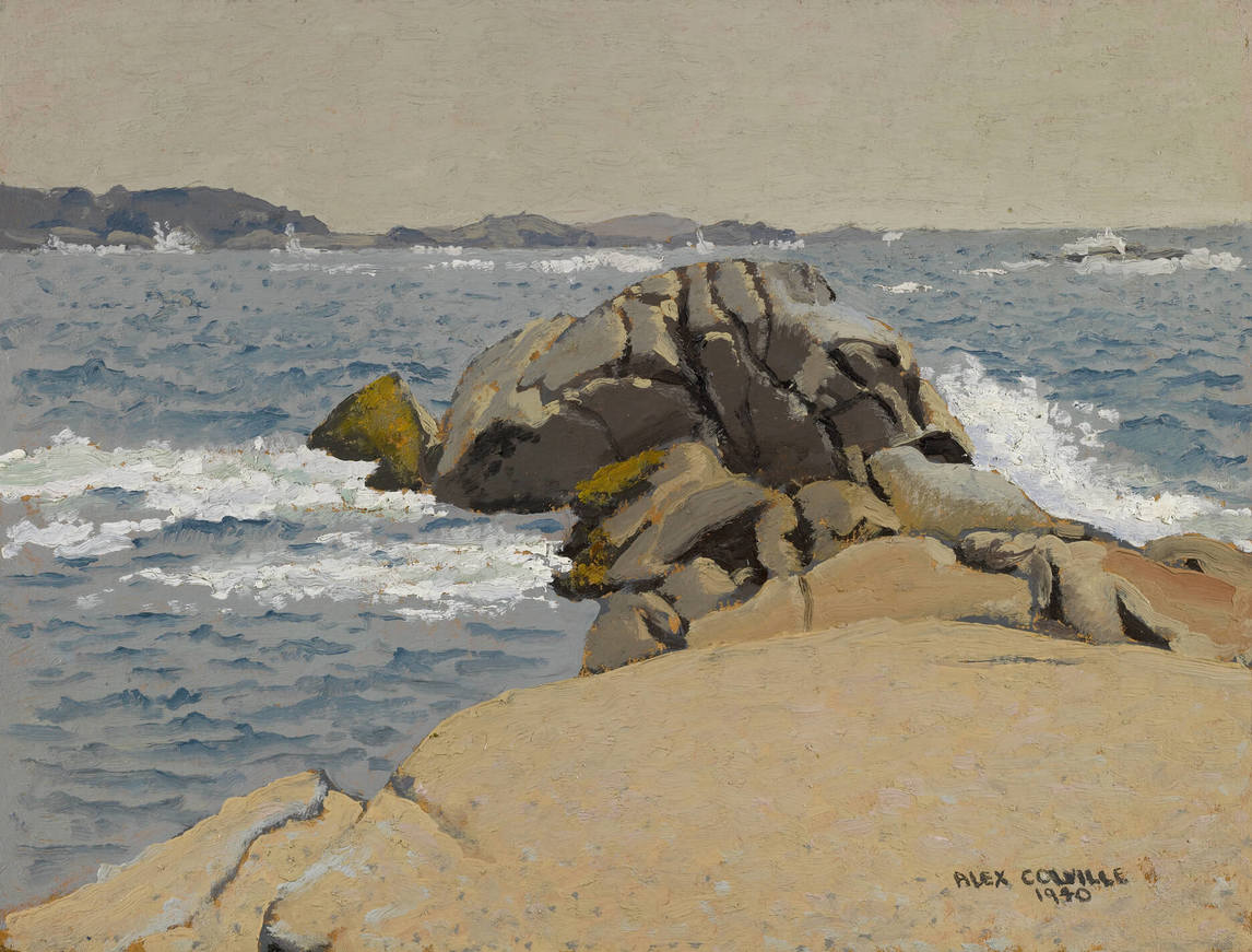 Art Canada Institute, Alex Colville, Peggy's Cove, Nova Scotia, 1940