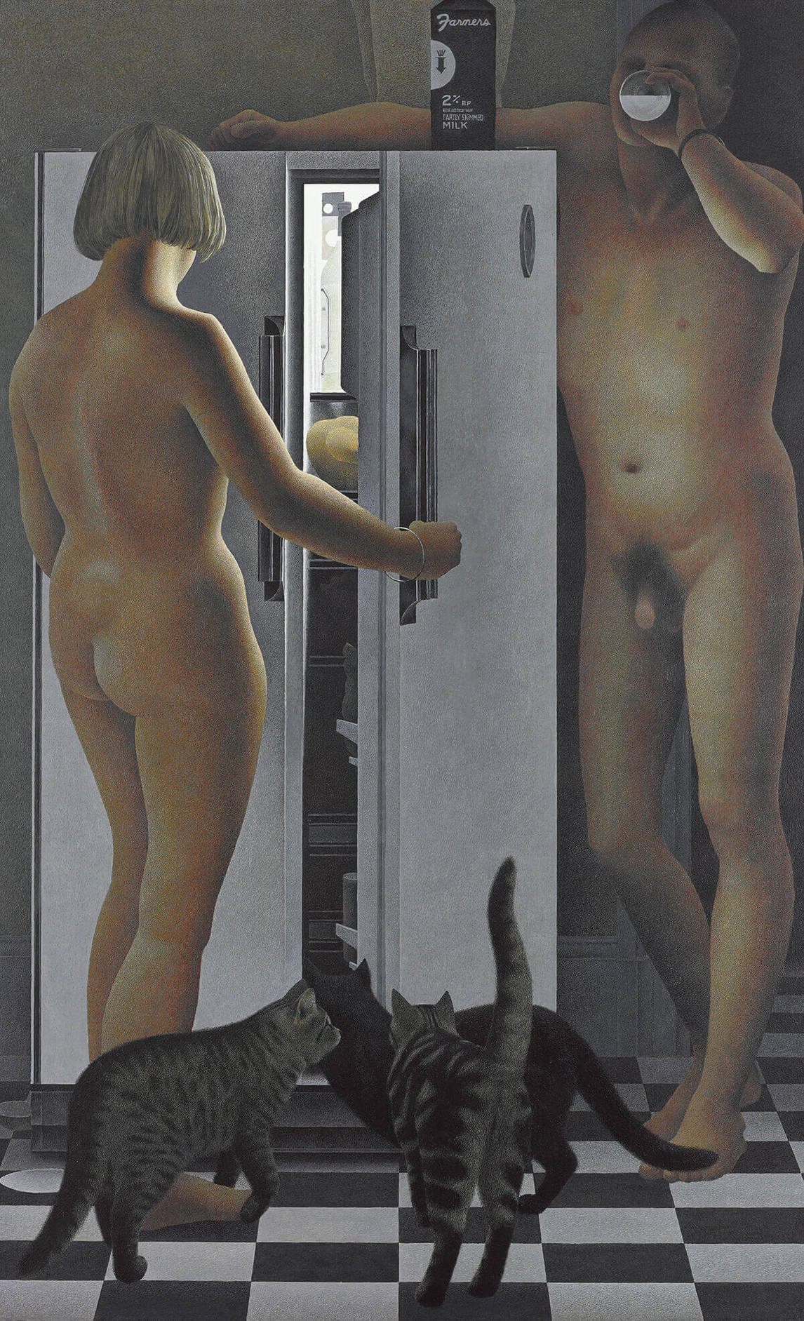 Art Canada Institute, Alex Colville, Refrigerator (Réfrigérateur), 1977