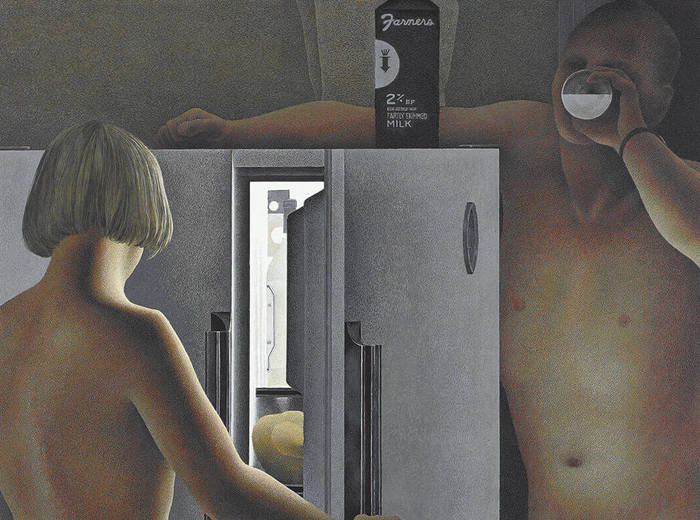 Alex Colville, Réfrigérateur, 1977