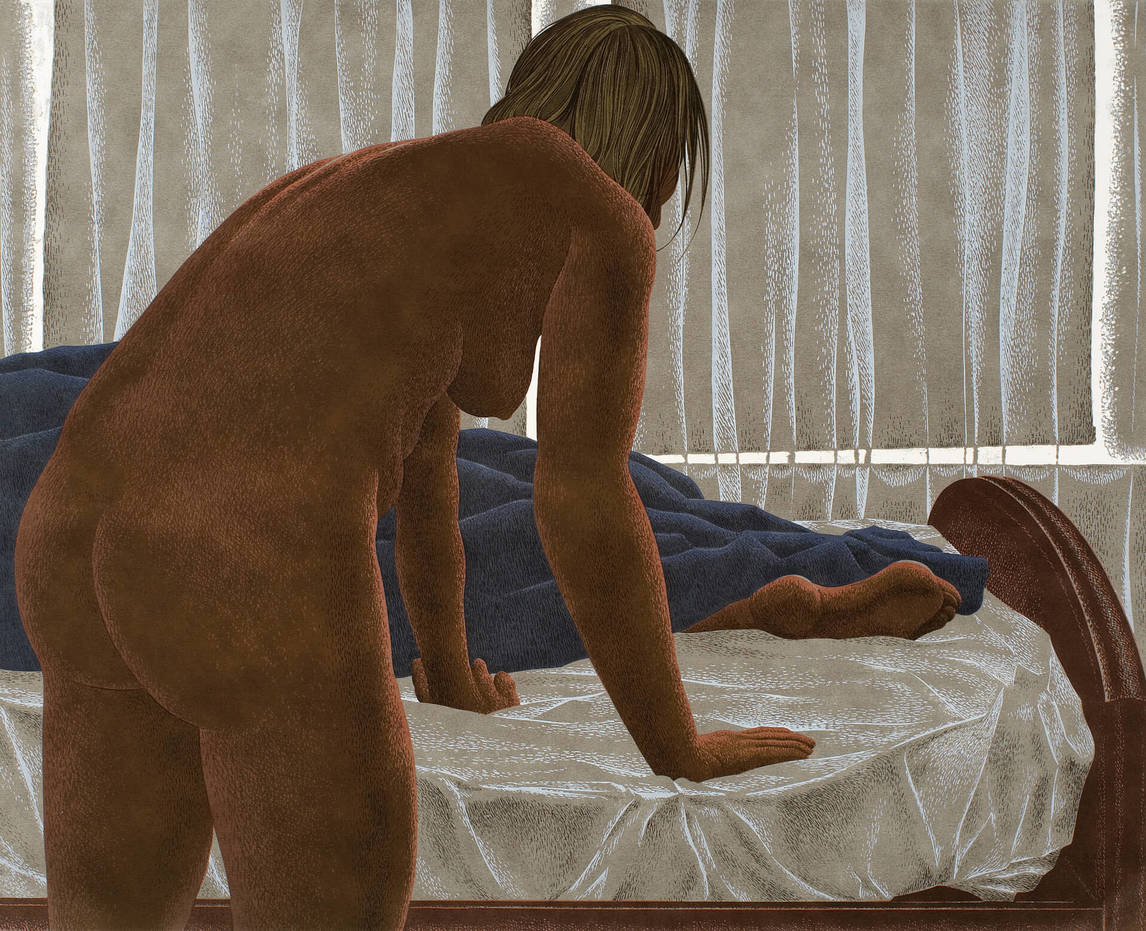 Art Canada Institute, Alex Colville, Sleeper (Dormeur), 1975