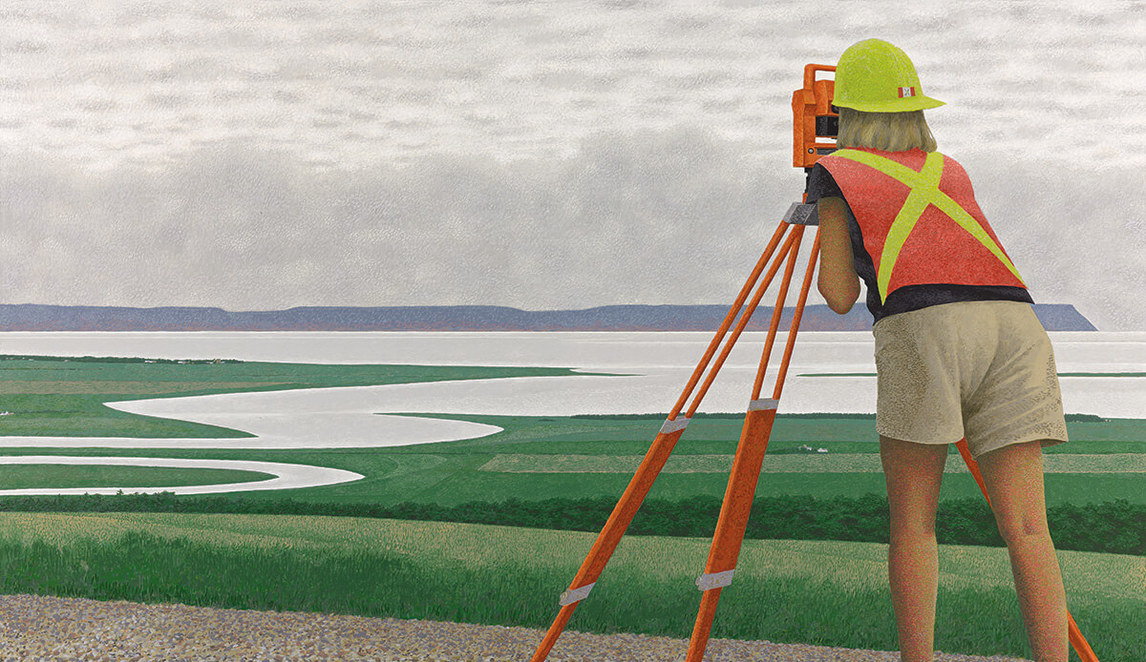 Art Canada Institute, Alex Colville, Surveyor (Topographe), 2001