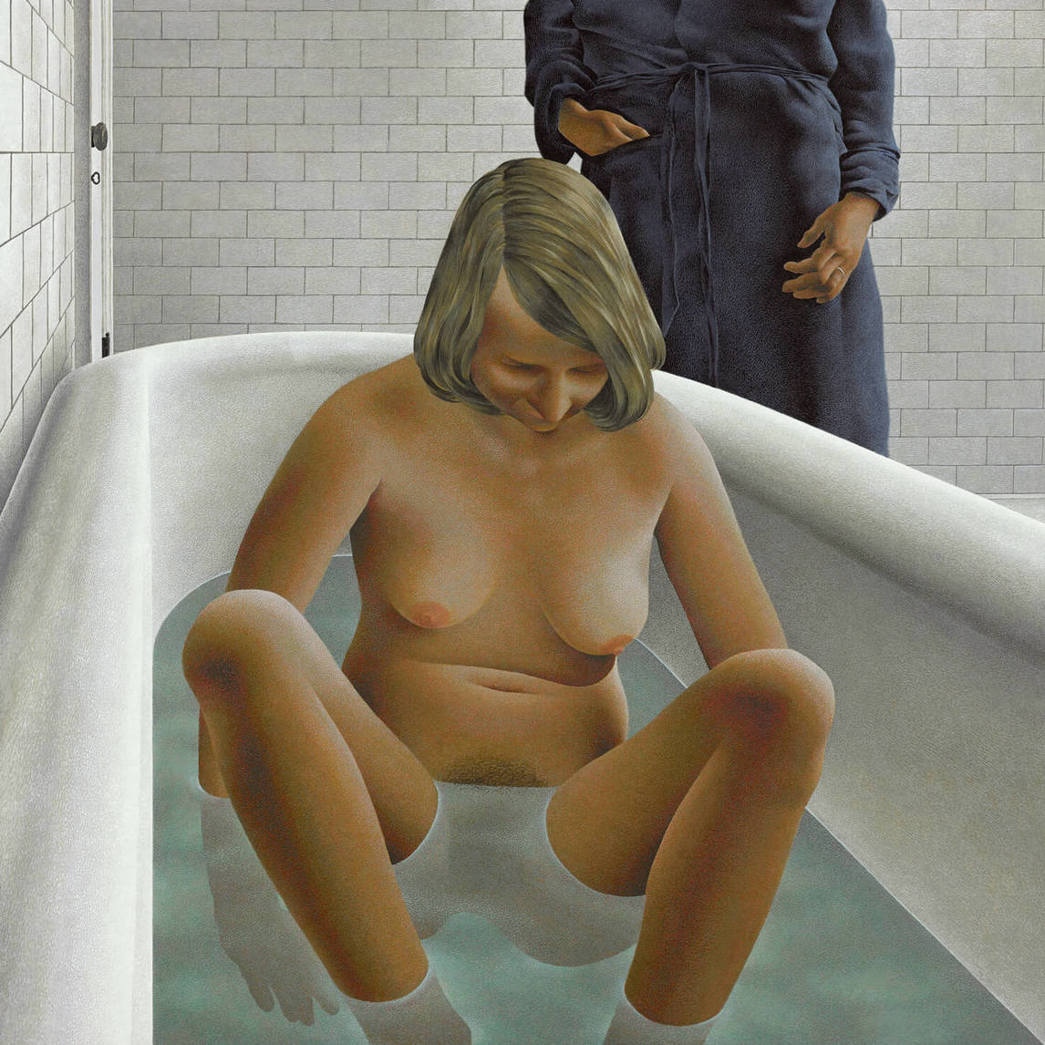 Art Canada Institute, Alex Colville, Woman in Bathtub, 1973