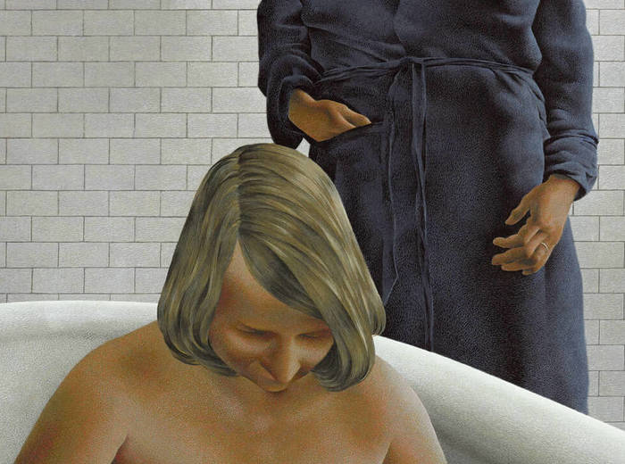 Alex Colville, Femme dans baignoire, 1973