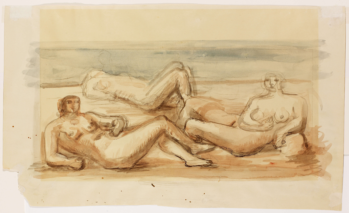 Art Canada Institute, Alex Colville, Henry Moore, Three Reclining Nudes, c. 1928