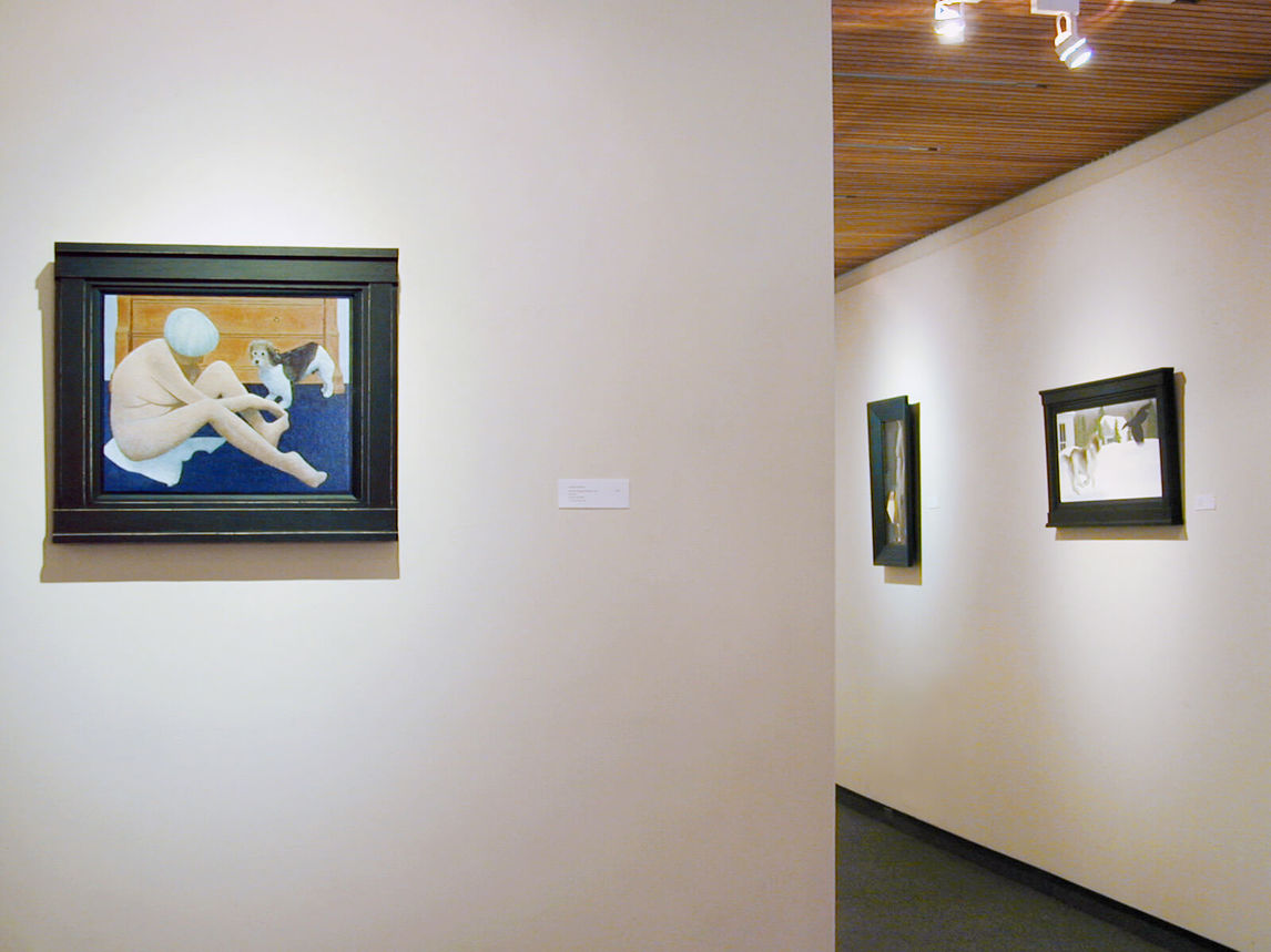 Art Canada Institute, Alex Colville, Vue d’installation de l’exposition Alex Colville : Recent Paintings and Drawings (2010)