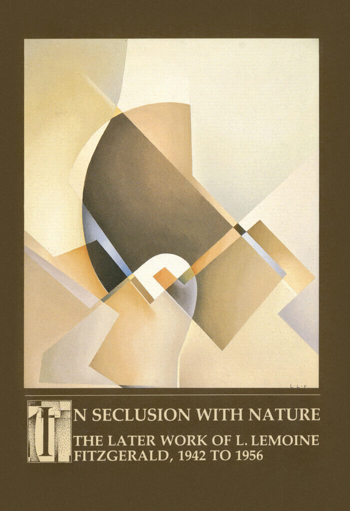 Art Canada Institute, Cover of exhibition catalogue In Seclusion with Nature: The Later Work of L. LeMoine FitzGerald, 1942 to 1956 (Winnipeg: Winnipeg Art Gallery 1988)