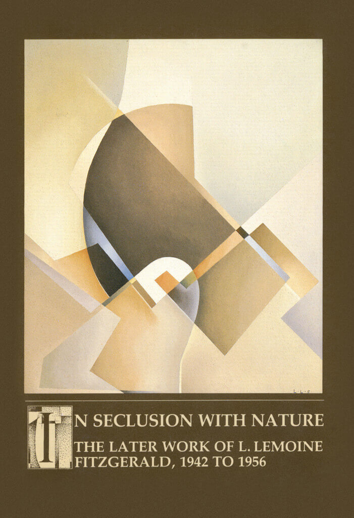 Art Canada Institute, Cover of exhibition catalogue In Seclusion with Nature: The Later Work of L. LeMoine FitzGerald, 1942 to 1956 (Winnipeg: Winnipeg Art Gallery 1988)