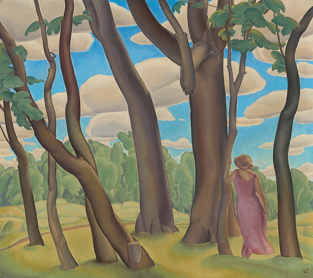 Art Canada Institute, Lionel LeMoine Fitzgerald, At Silver Heights, 1931