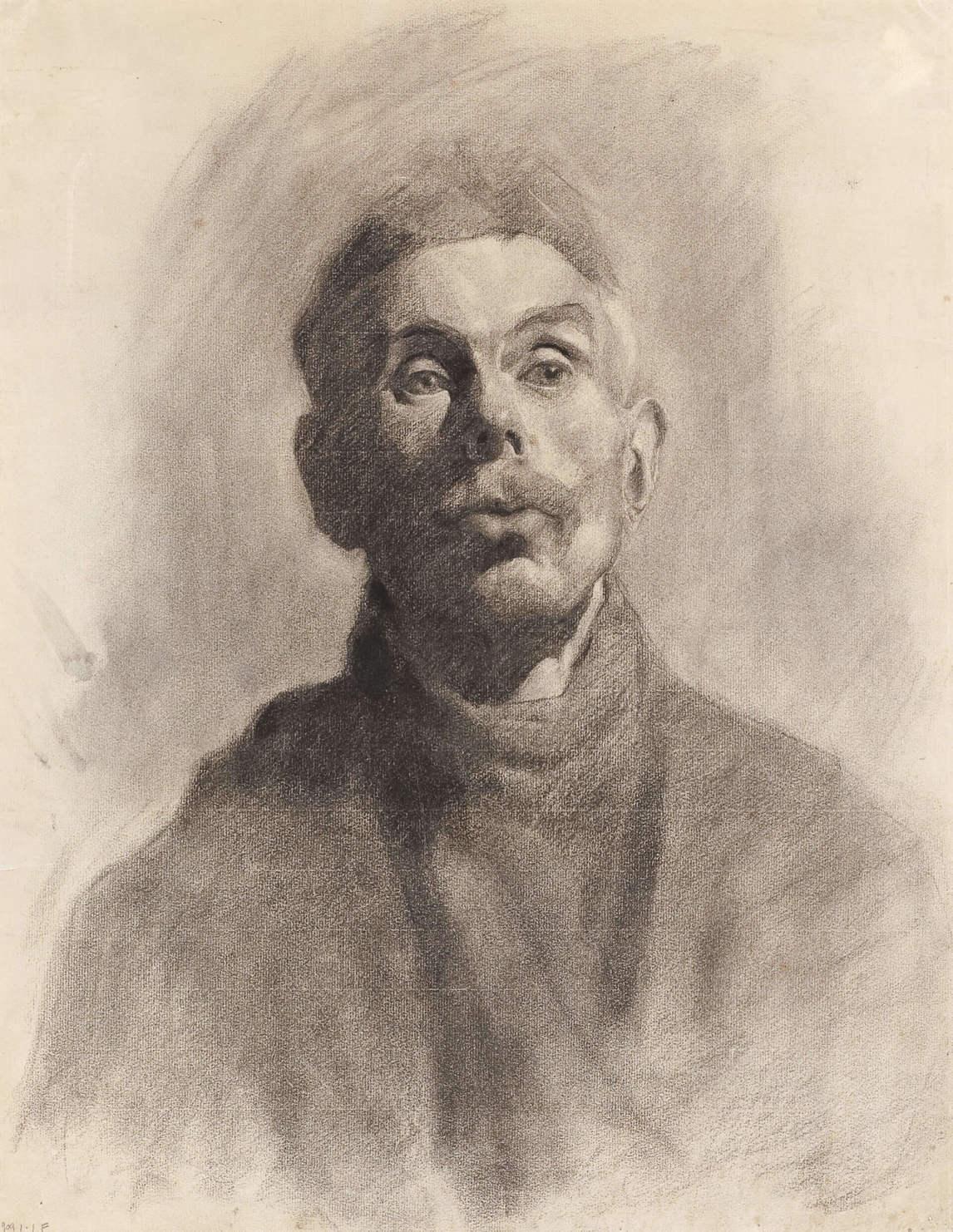 Art Canada Institute, Lionel LeMoine Fitzgerald, Bust of a Man, 1909