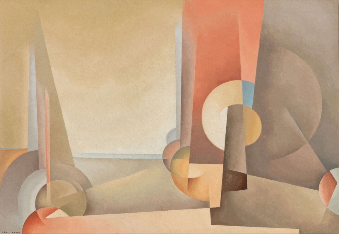 Art Canada Institute, Lionel LeMoine FitzGerald, Composition No. 5, 1953