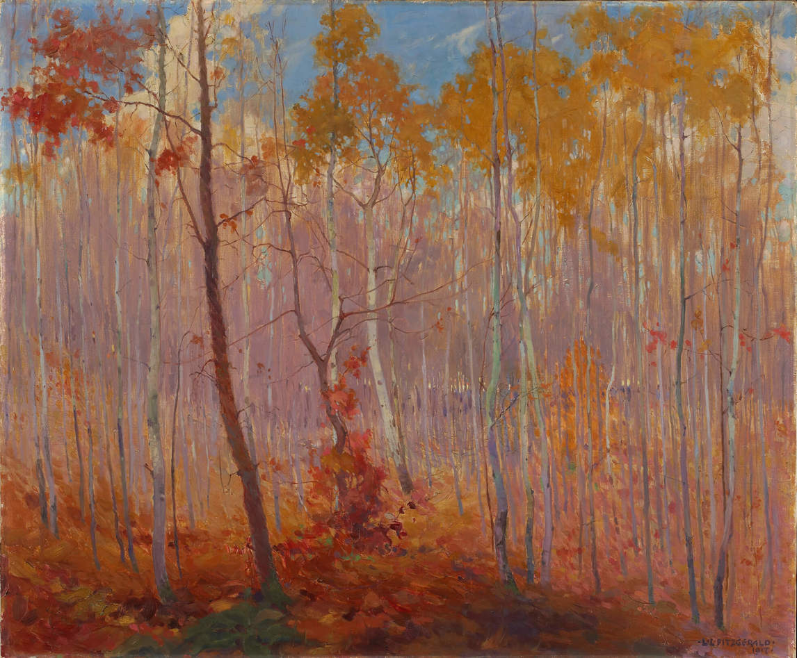 Art Canada Institute, Lionel LeMoine FitzGerald, Late Fall, Manitoba, 1917