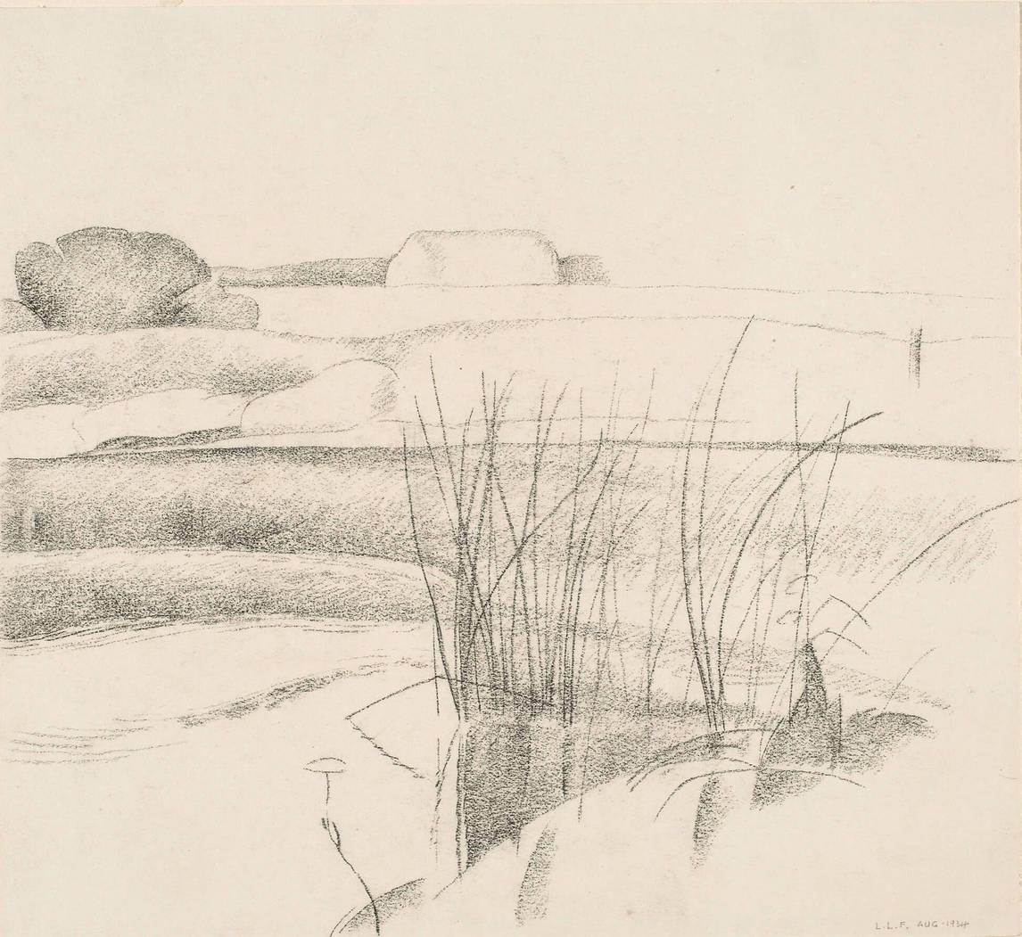 Art Canada Institute, Lionel LeMoine FitzGerald, Pepper’s Farm, August 1934