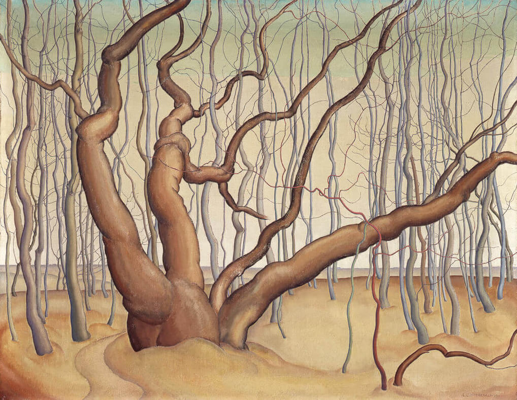 Art Canada Institute, Lionel LeMoine FitzGerald, Poplar Woods (Poplars), 1929