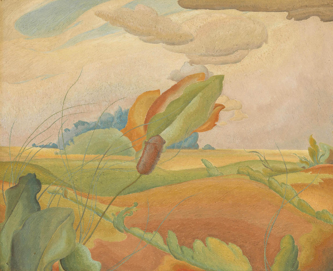 Art Canada Institute, Lionel LeMoine FitzGerald, Prairie Fantasy, c. 1934