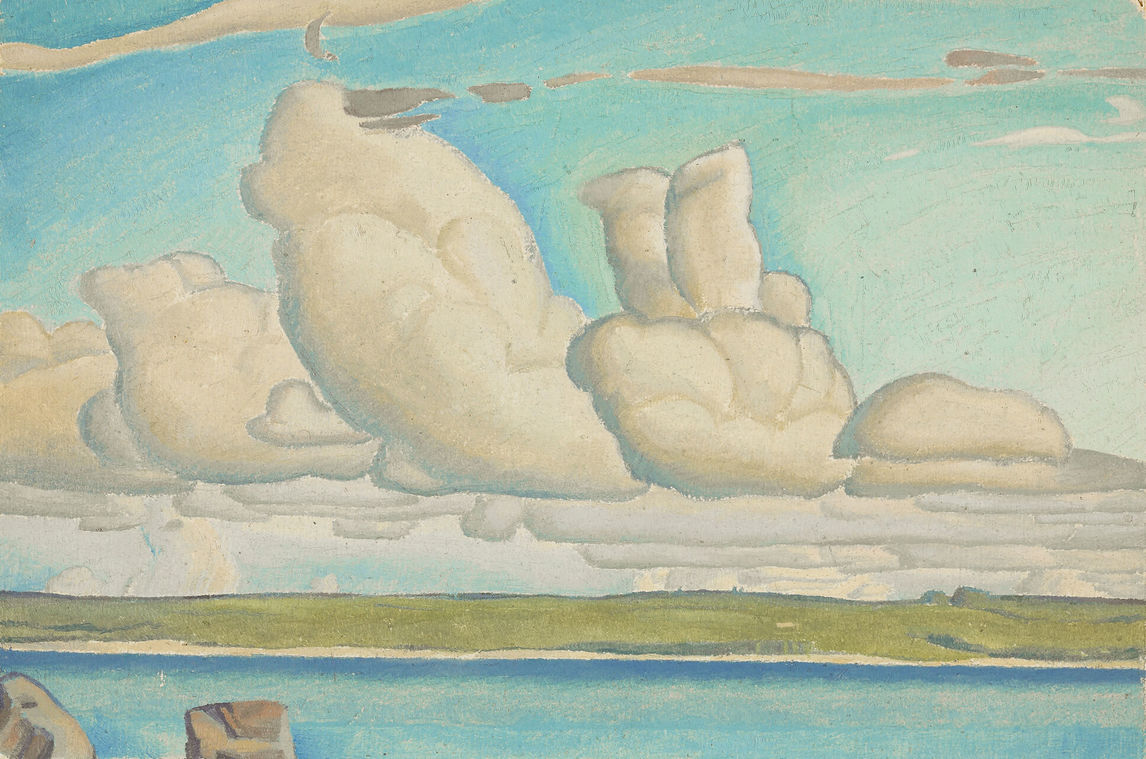 Art Canada Institute, Lionel LeMoine Fitzgerald, Prairie Sky, c. 1929