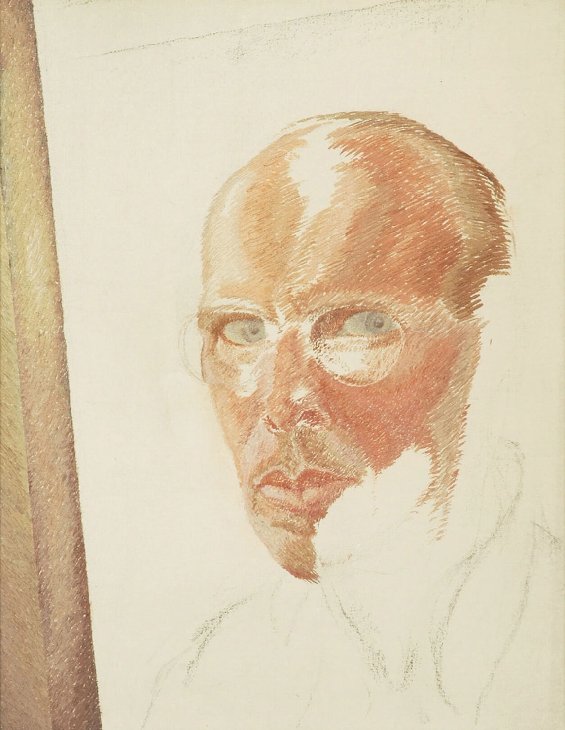 Art Canada Institute, Lionel LeMoine FitzGerald, Self-Portrait, c. 1945