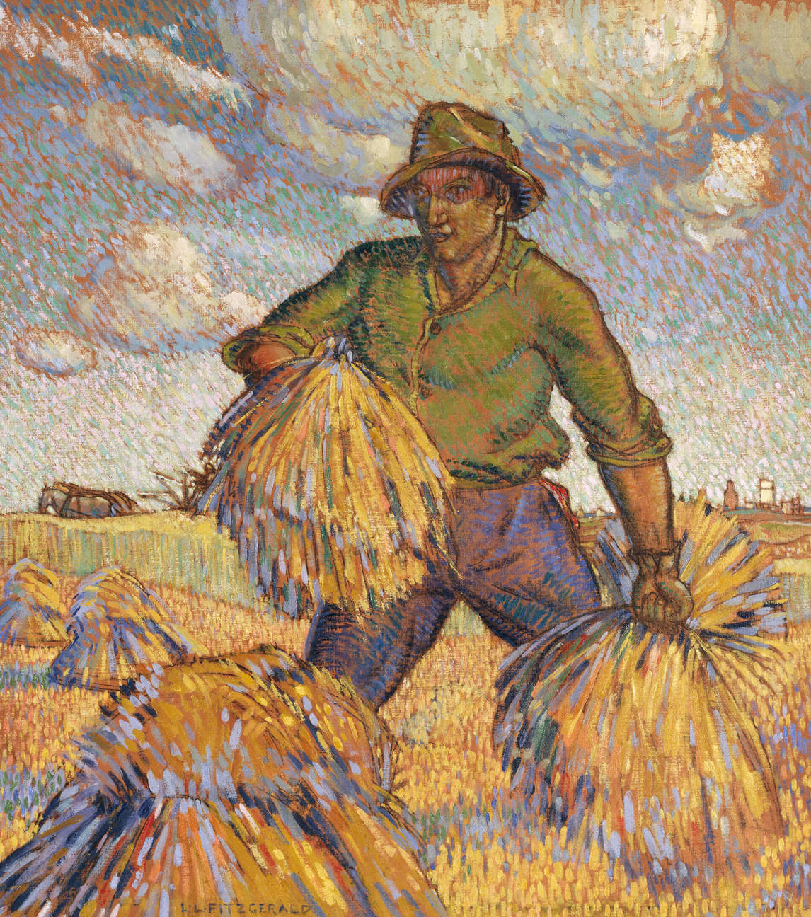 Art Canada Institute, Lionel LeMoine FitzGerald, The Harvester, c. 1921