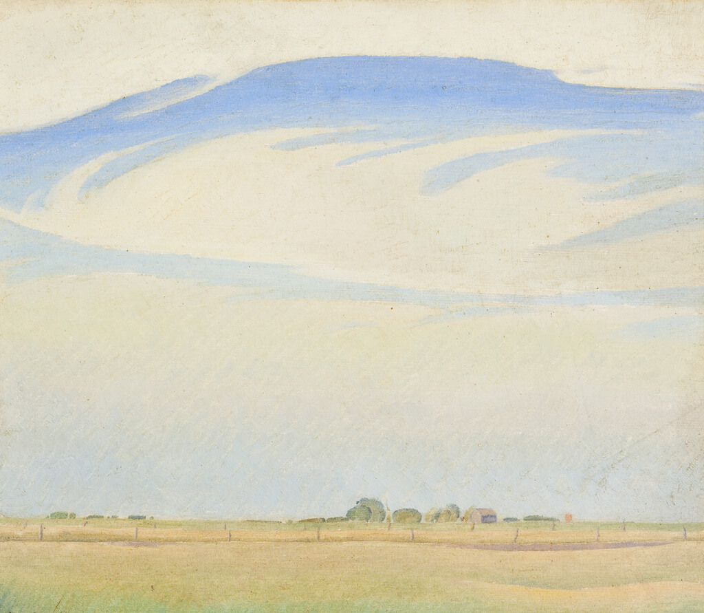 Art Canada Institute, Lionel LeMoine FitzGerald, The Prairie, 1929