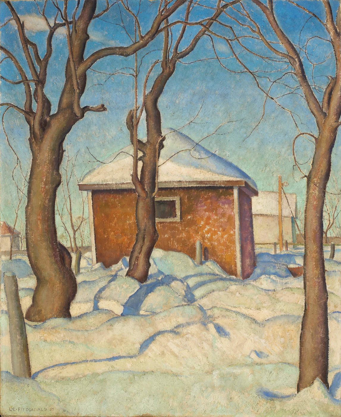 Art Canada Institute, Lionel LeMoine FitzGerald, Williamson’s Garage, 1927