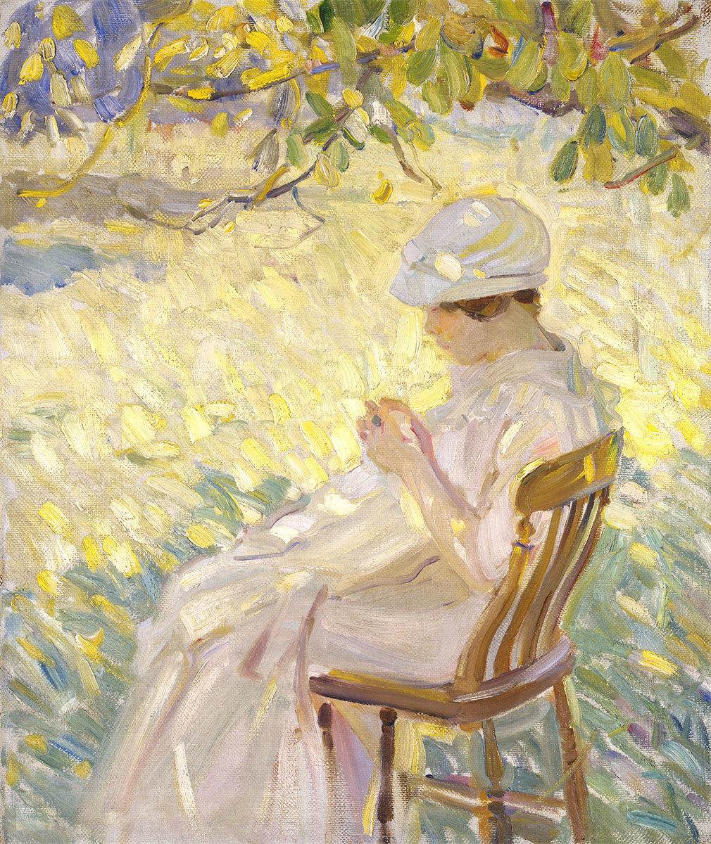 Beneath the Trees, c. 1910, Helen McNicoll