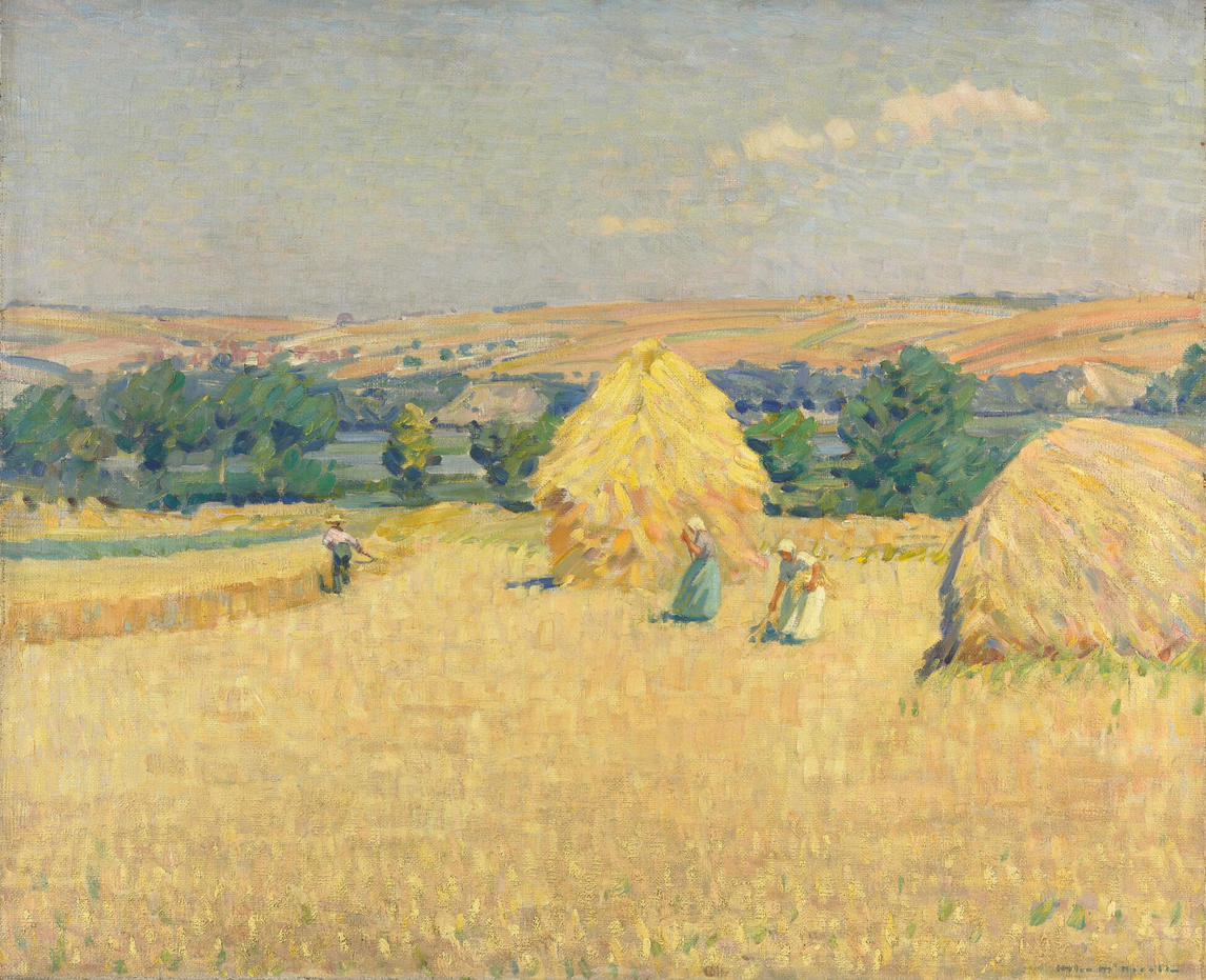 Stubble Fields, c. 1912, Helen McNicoll