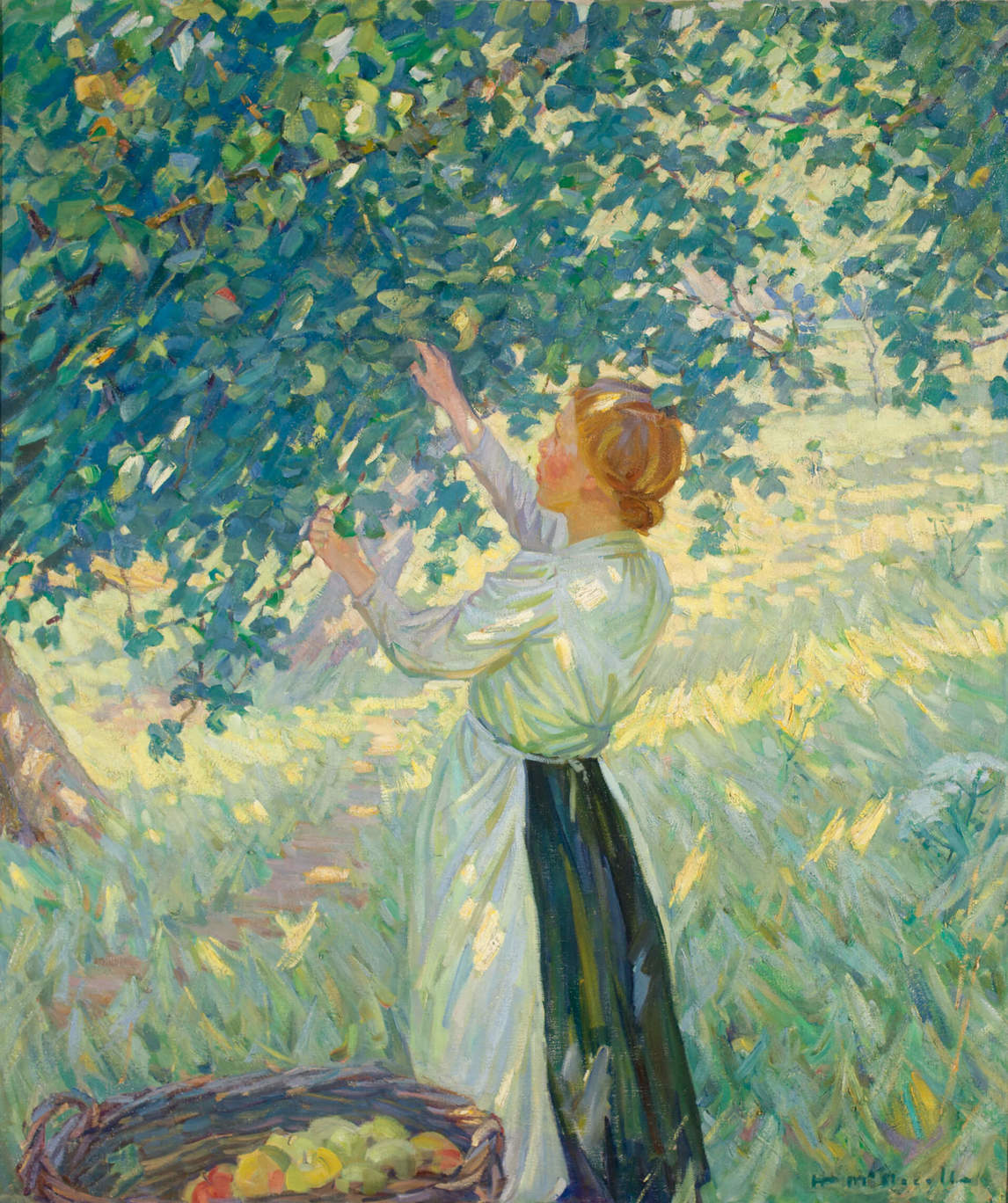 The Apple Gatherer, 1957, Helen McNicoll