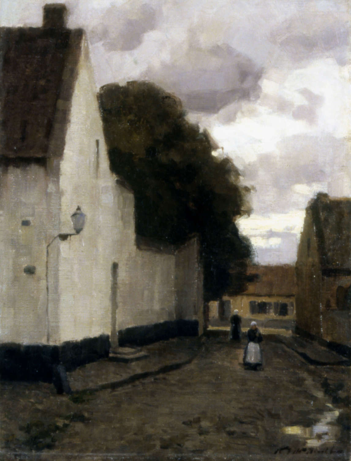 Village Street, 1904, Helen McNicoll