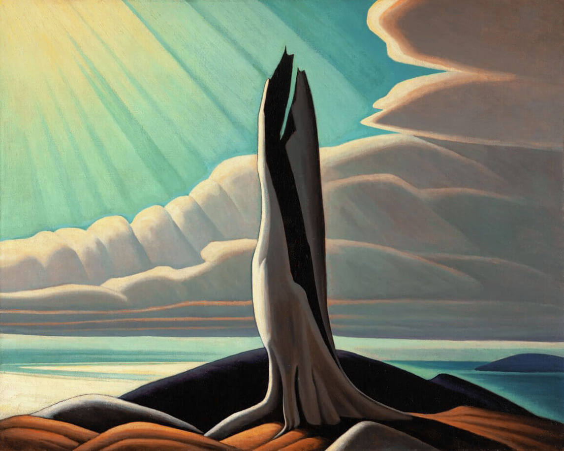 North Shore, Lake Superior, 1926, Lawren Harris