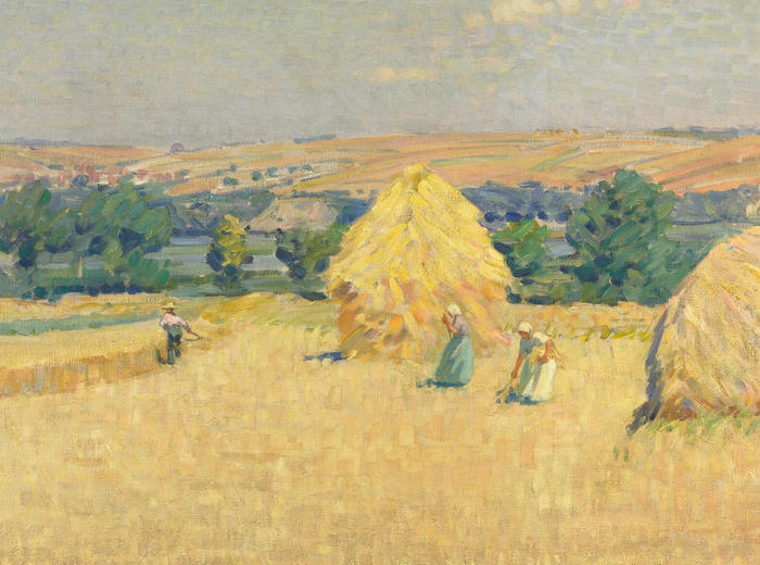 Helen McNicoll, Stubble Fields, c. 1912