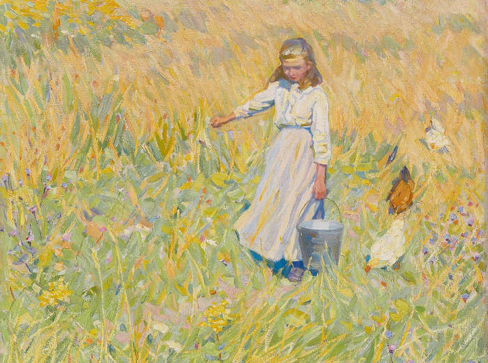 Helen McNicoll, La petite ouvrière, v. 1907