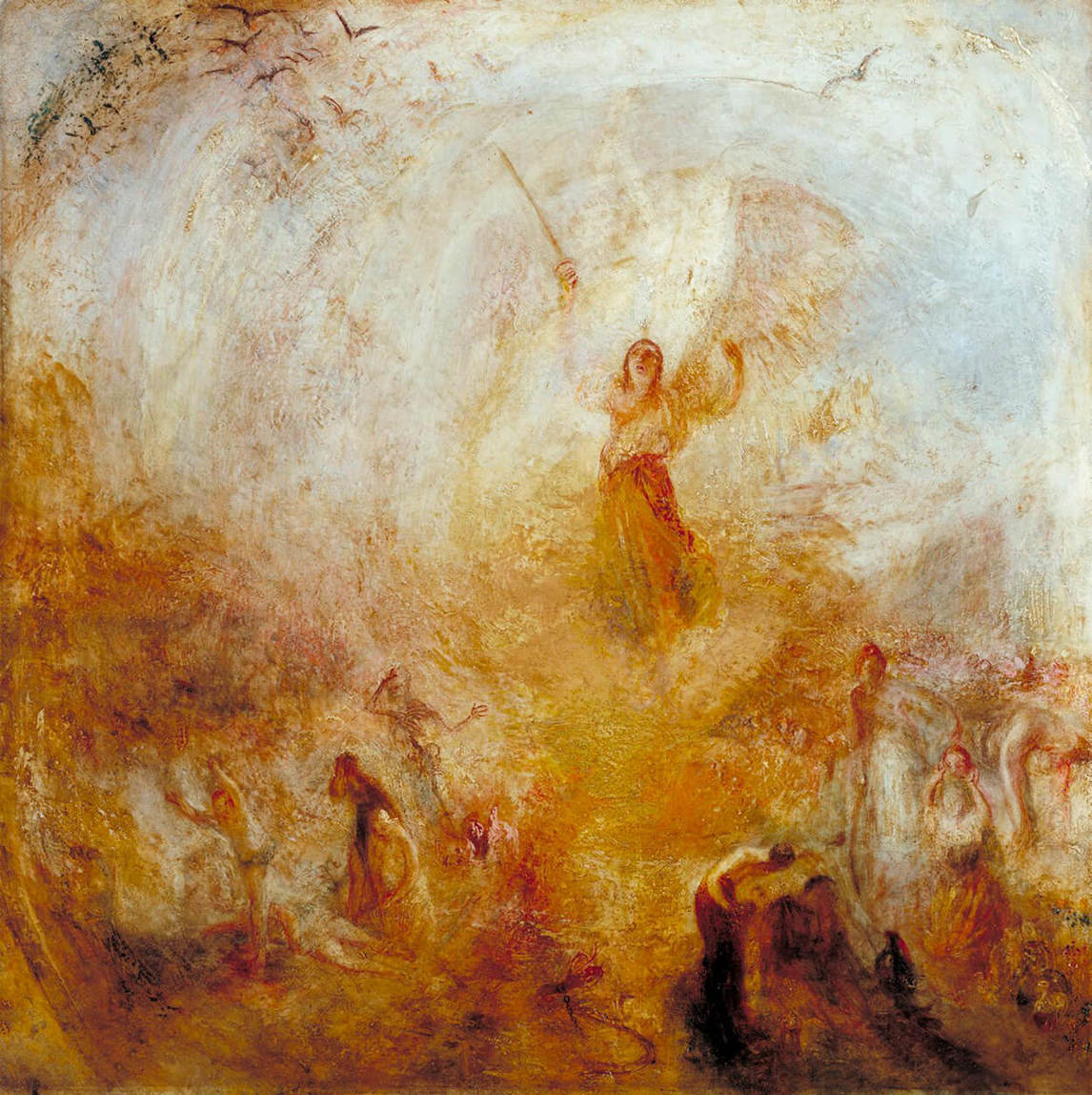 L’Ange debout dans le soleil, v. 1846, par J. M. W. Turner